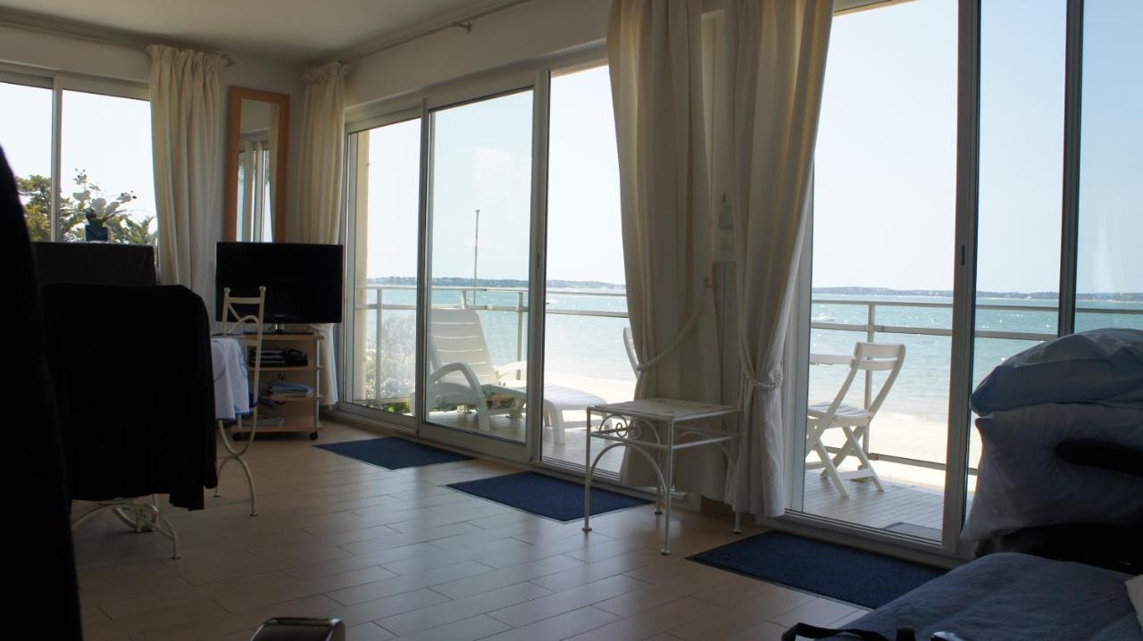 Appartement Arcachon Perreire Premiere Ligne Les Pieds Dans L Eau Vue Magnifique Sur Le Bassin 외부 사진