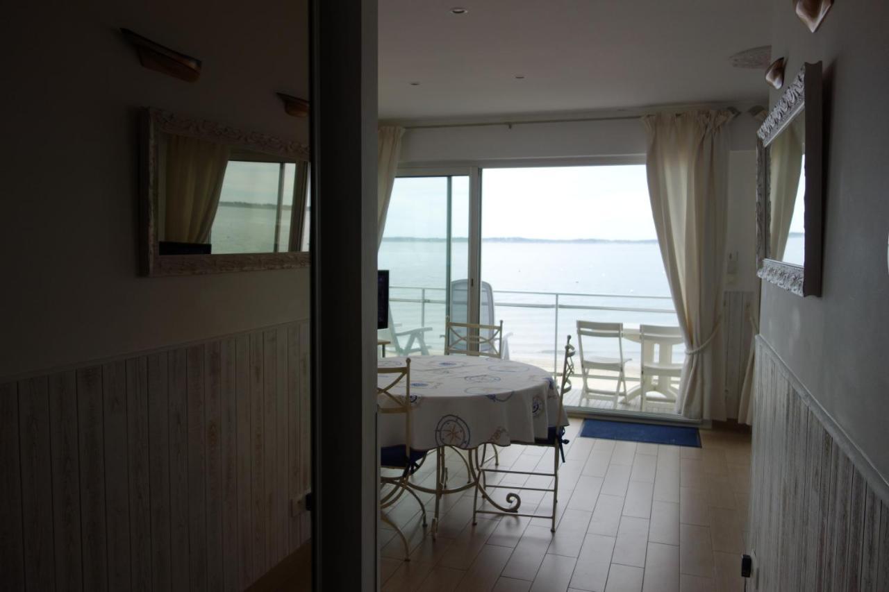 Appartement Arcachon Perreire Premiere Ligne Les Pieds Dans L Eau Vue Magnifique Sur Le Bassin 외부 사진