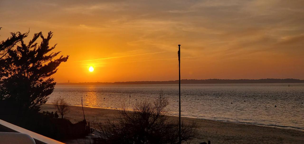 Appartement Arcachon Perreire Premiere Ligne Les Pieds Dans L Eau Vue Magnifique Sur Le Bassin 외부 사진
