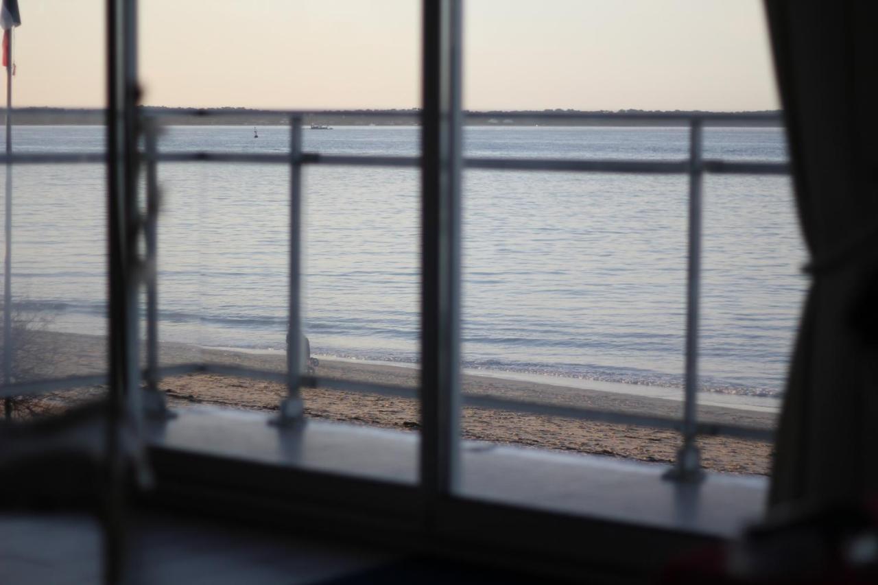 Appartement Arcachon Perreire Premiere Ligne Les Pieds Dans L Eau Vue Magnifique Sur Le Bassin 외부 사진